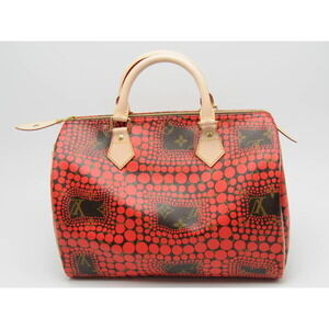 Louis Vuitton Monogram Town Speedy Rouge Bag